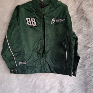 Kids Green Racing Jacket